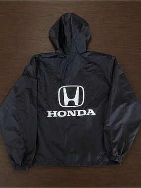 Augusta Sportswear Men's M Honda Packable Half-Zip Hooded Jacket Windbreaker